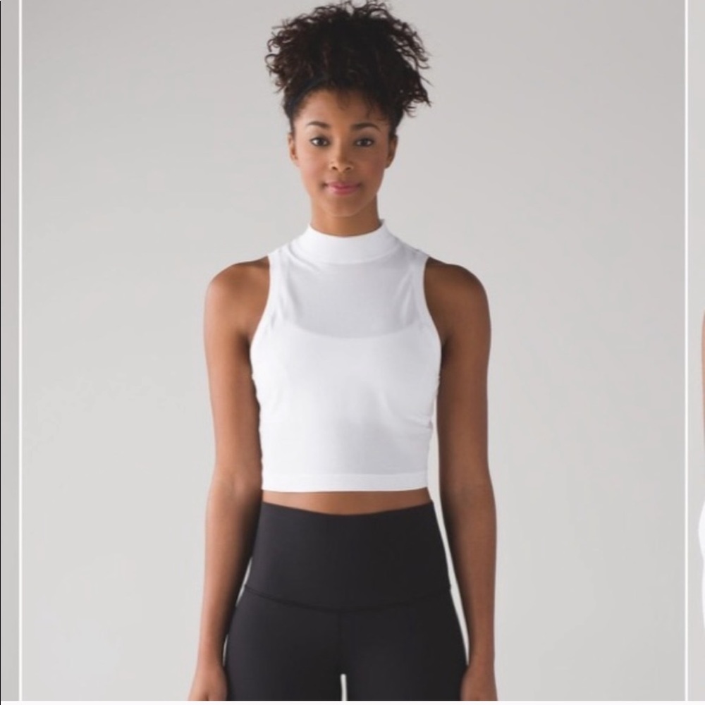 Lululemon Kitsilano Mock Neck Tank
